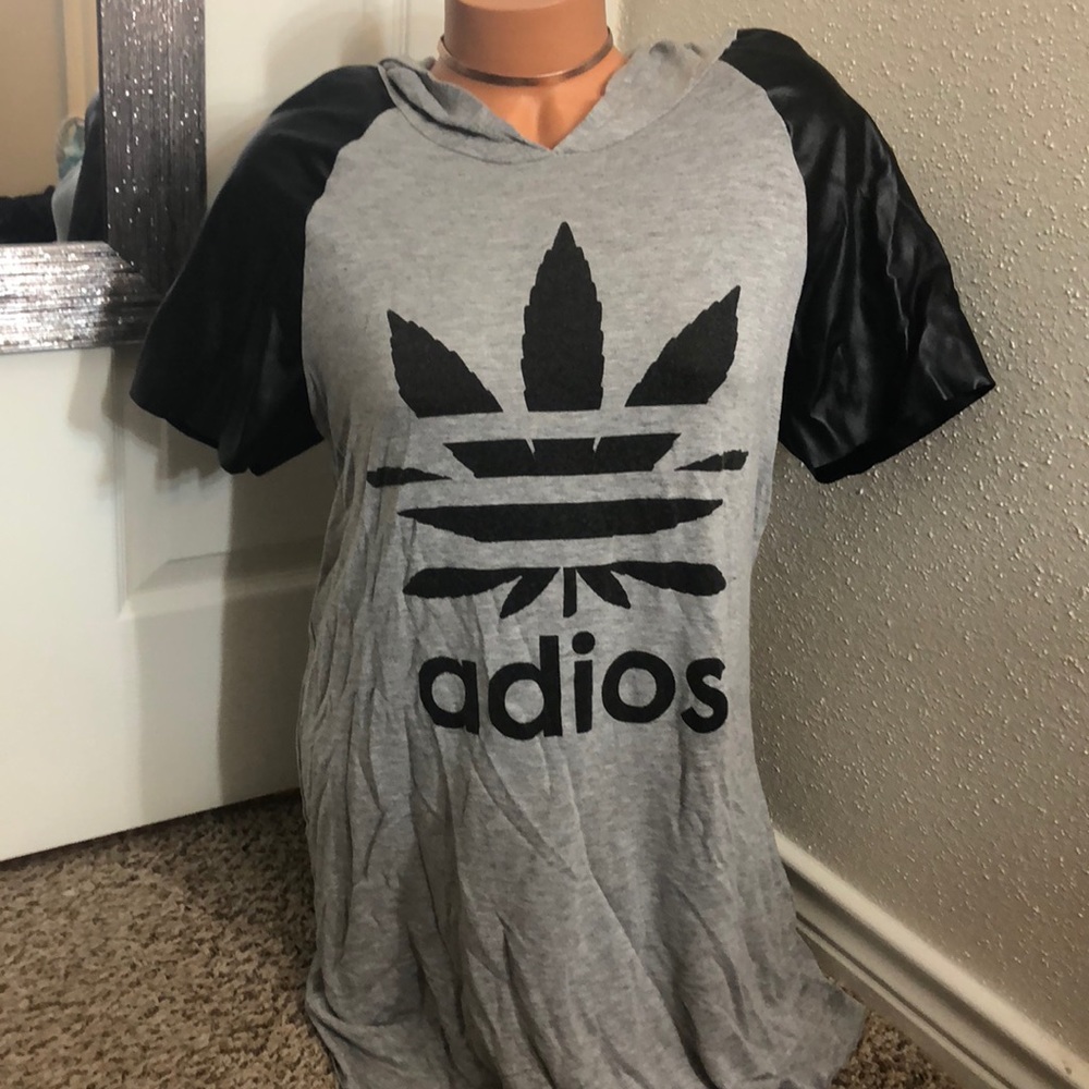 Adios (Adidas Inspired) Dress Hoodie
